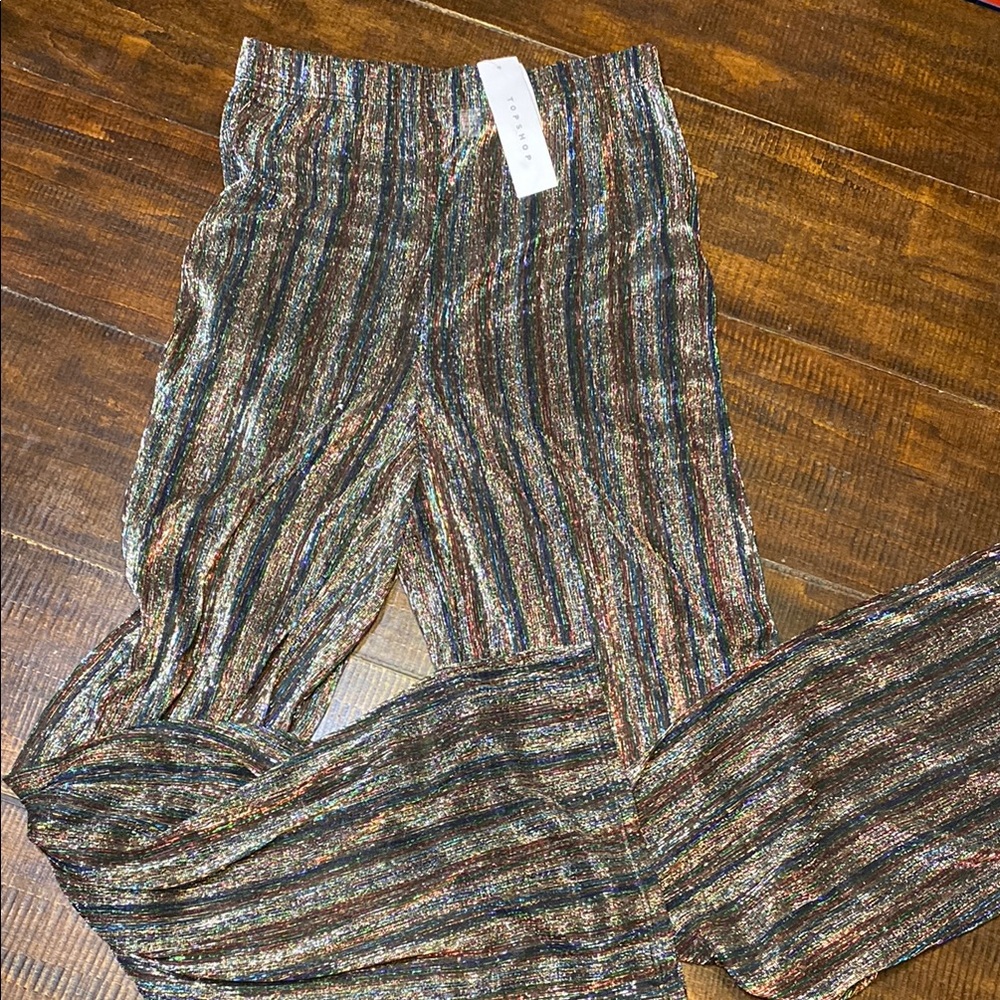So POSH! Topshop Multicolor Striped Pants BRAND NEW!!